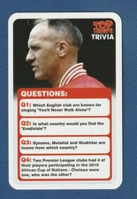 BILL SHANKLY 2010 Top Trumps FIFA WORLD CUP Soccer Trivia Game Card Scotland a!
