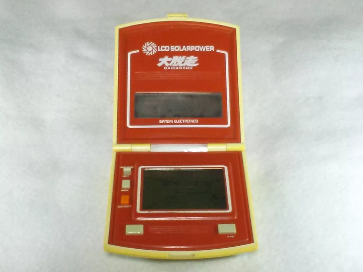 Daidassou Great escape Bandai LCD solar power /80'Game