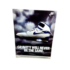 1988 Nike Air Revolution Shoes vintage Original Print Ad