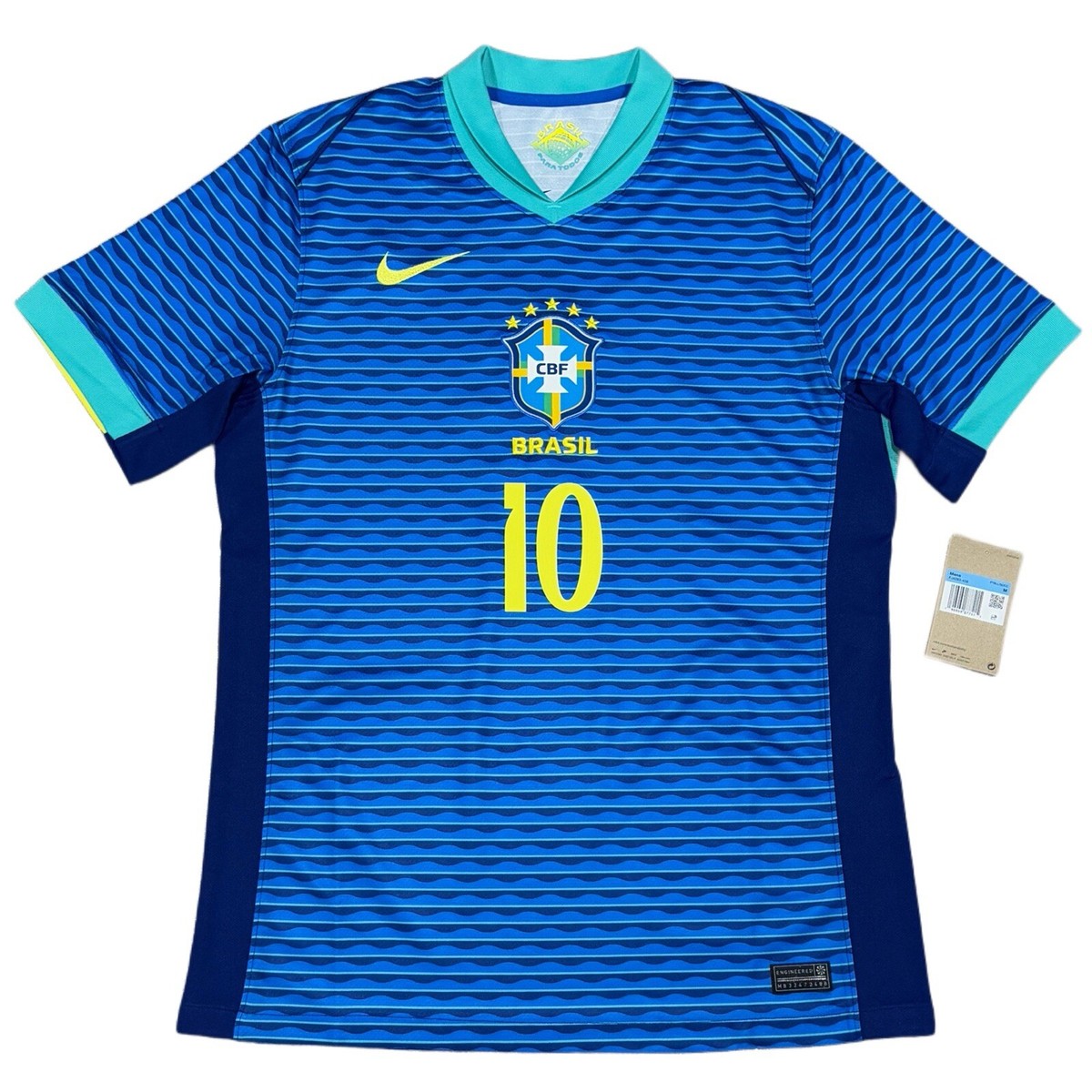 Nike ブラジル代表 NEYMAR JR 10番シャツ 2024/25 Brazil Away Jersey #10 Neymar Jr Medium Nike Copa