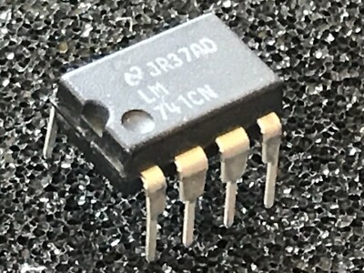 Lem Microphone 2 Circuits Intégrés LM741CN De National Semiconductor - Format DIP-8, état NOS (New Old Stock) - Neuf Circuit Intégré Lm741cn - Foto 7