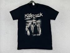 Kid Rock Shirt Womens Large Black Concert Red Blooded Rock N Roll Fall 2018