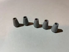 Lego Parts 4589b (5pcs) Cone 1X1 with groove Choose Color
