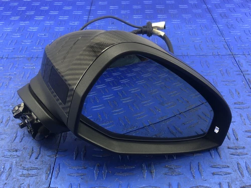 2021-2023 AUDI RS5 RIGHT SIDE DOOR MIRROR W/CAMERA CARBON FIBER OEM 2022