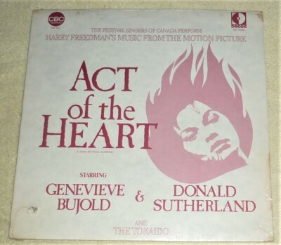''STILL SEALED'' VINYL LP by HARRY FREEDMAN ''ACT OF THE HEART'' / DL 75244 (1970)