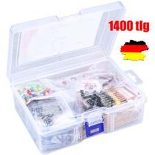 1400tlg Elektronik Projekt Baukasten, Dioden, Keramik-Kondensatoren, Transistor