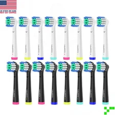 16x Precision Replacement Brush Heads - for Oral B B'raun Electric Toothbrushes