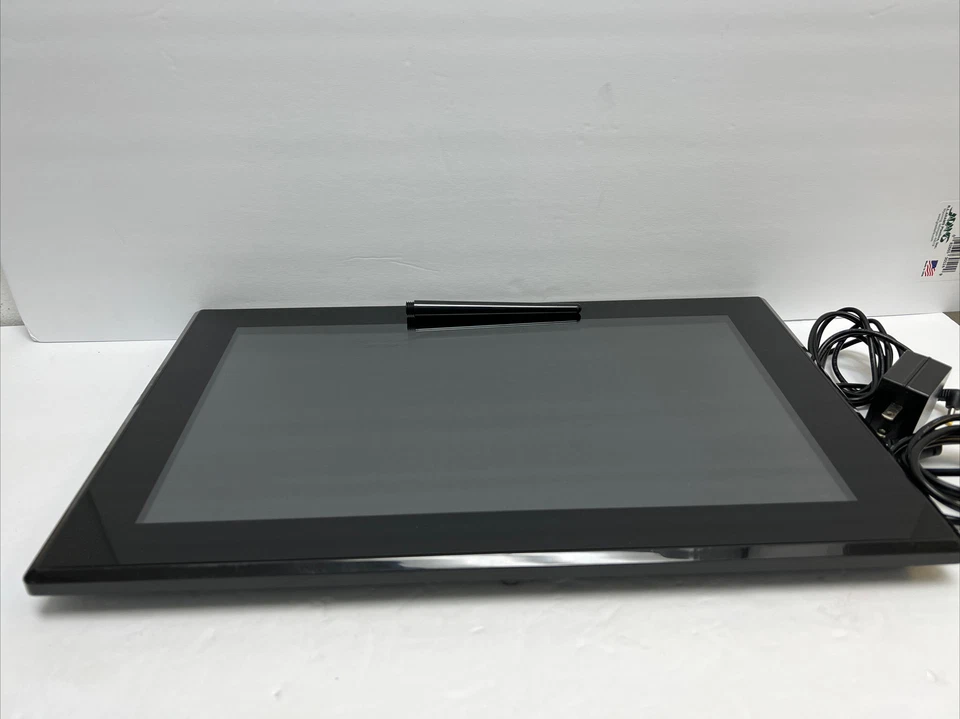 Aluratek 15.6" WiFi Digital Photo Frame with Touchscreen IPS LCD Display & 16... - Image 2 of 4