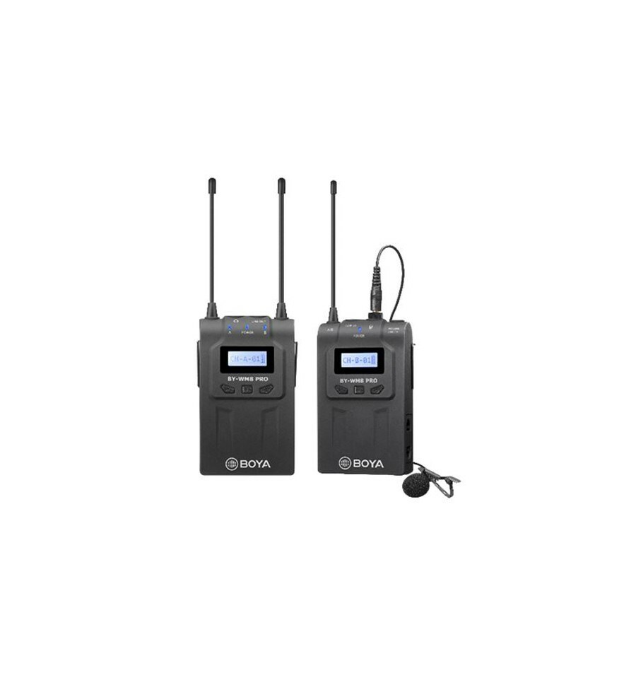 BOYA BY-WM8 Pro-K1 UHF Dual-Channel Wireless Microphone System #BY 