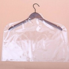 10 X Clear Clothes Dust Cover for Garment Coat Jacket Shirt Moisture Proof