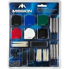 DESIGNA Mission 90pc Soft Tip Dart Set Accessory Kit, 18g Barrels (2 Sets)