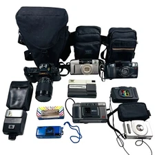 Vintage Cameras Canon Kodak Other Cameras & Accessories (8-pack) (Parts Only)