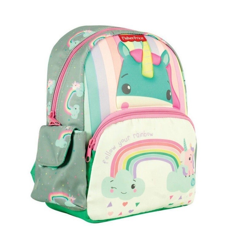 Fisher Price – Zainetto Junior Unicorno Verde