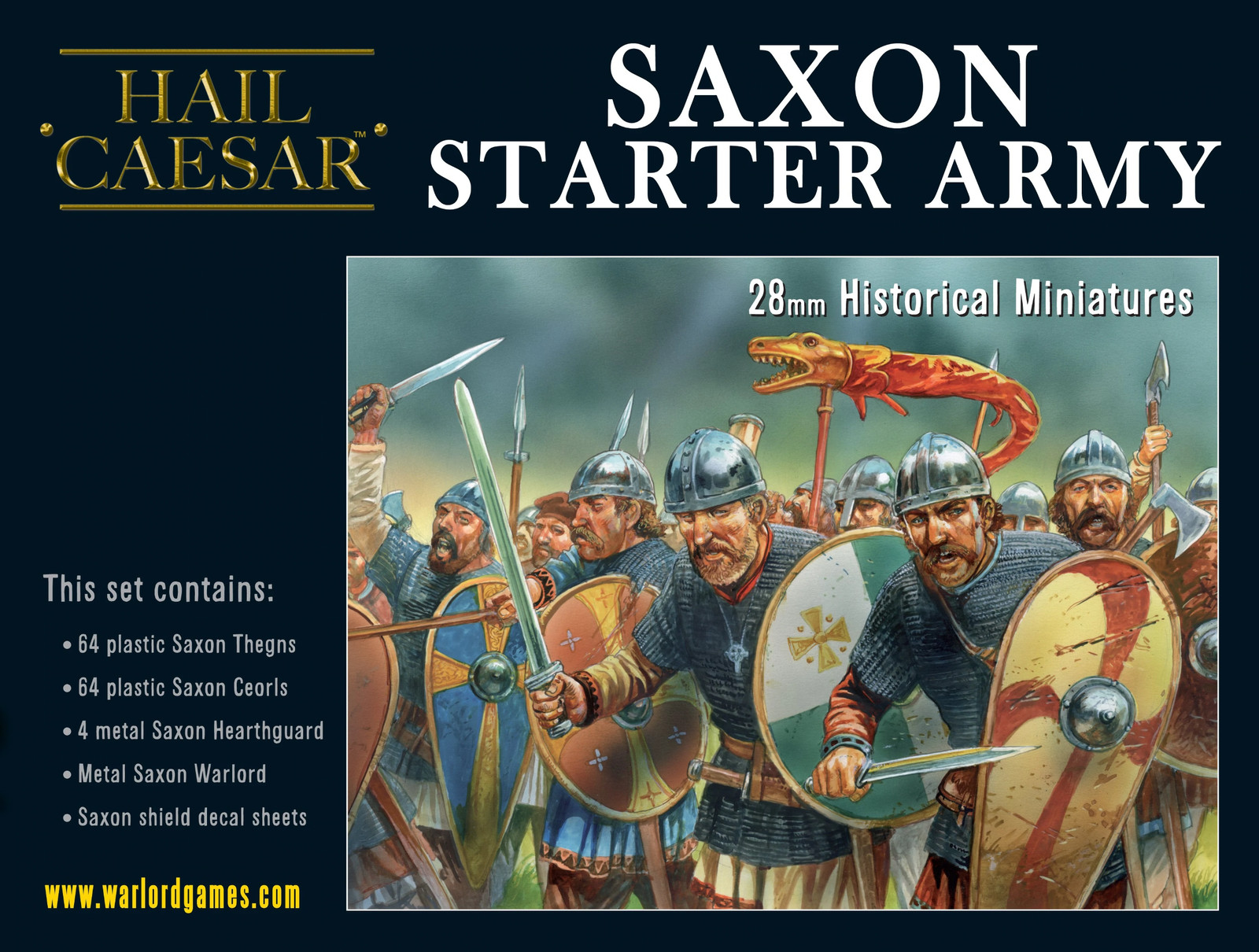 Hail Caesar - Saxon Starter Army - Warlord Games