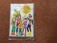 Kinderfasching | Verlag für die Frau | DDR 1980 Schnittmuster noch verschlossen