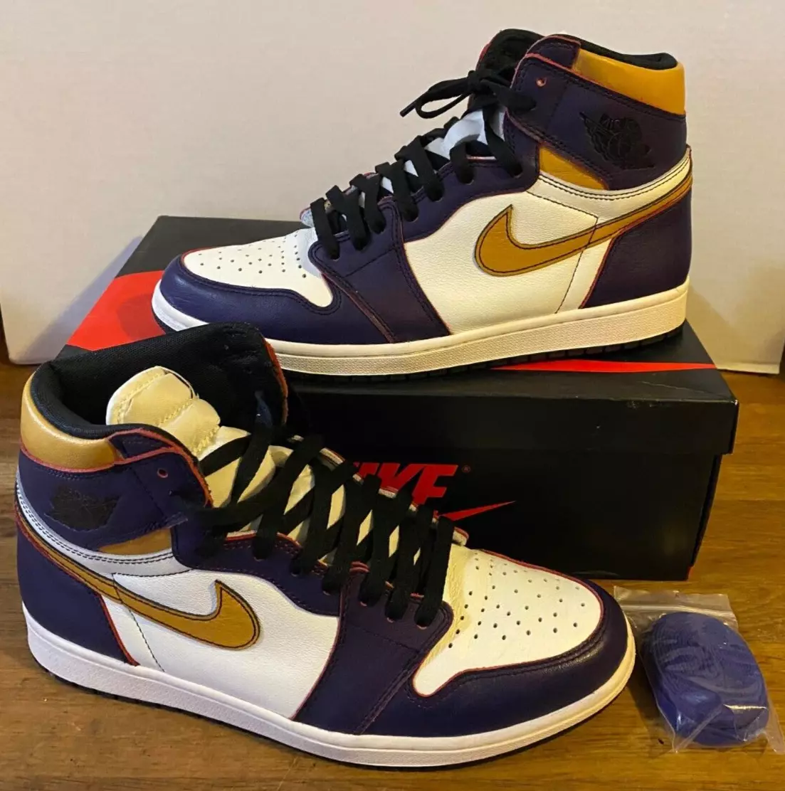 Men's Jordan 1 Retro High OG Defiant SB LA to Chicago Sz 10.5 CD6578-507