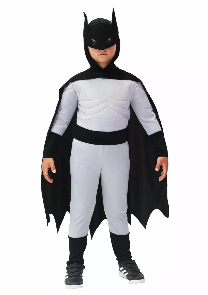 BATMAN costume CARNEVALE bimbo PIPISTRELLO completo tg. 7/8 anni marca  PEGASUS