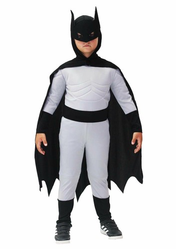 BATMAN costume CARNEVALE bambino PIPISTRELLO completo tg. 7/8 a. PEGASUS  srl | eBay