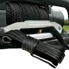 14x50 10000lbs Synthetic Winch Rope Line Recovery Cable 4wd Atv Dark Grey