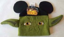 Star Wars YODA with Mickey Ears Knit Cap Bean...