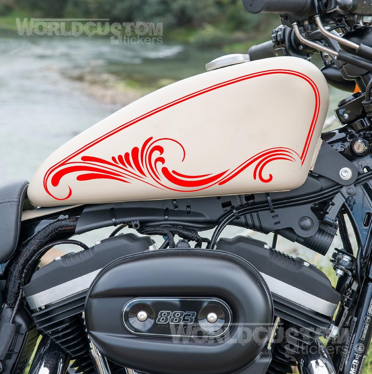 MT-125 Adesivi per cerchioni - Checker