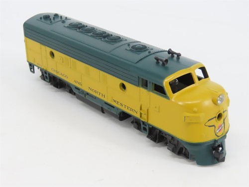 LOT of 2 HO Scale Athearn CNW Chicago Northwestern F7 A/B Diesel Locomotives - Picture 5 of 16