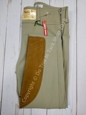 Tailored Sportsman Ladies Trophy Hunter Breeches - Mid-Rise Side Zip - TAN