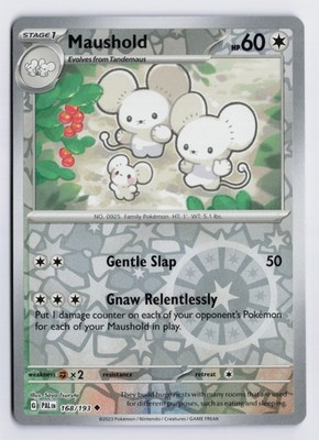 Maushold - PAL #168/193 SV02: Paldea Evolved Reverse Holofoil NM