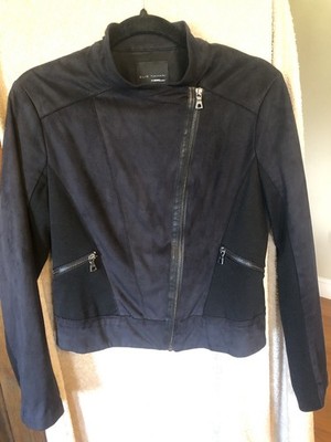 Navy Elie Tahari Dress Casual Jacket For Women Size M