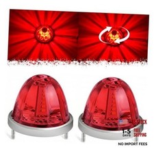 Watermelon Lights LED Side Marker Turn Signal Lights - 2PCS Clearance Red