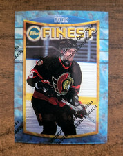 1994-95 Topps Finest Radek Bonk Rookie Card #3 Ottawa Senators. rookie card picture