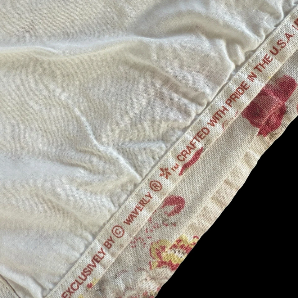 Waverly Norfolk Rose винтажная роза одна занавеска панель 52 дюйма x 76 дюймов ЧИТАЙТЕ - Изображение 2 из 4