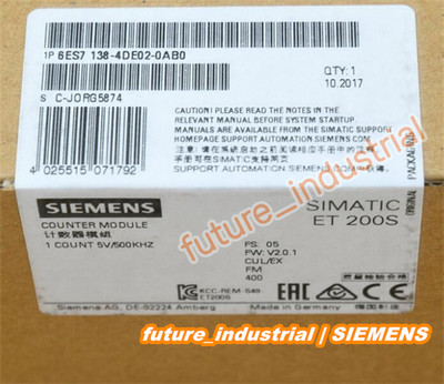 6ES7138-4DE02-0AB0 | 6ES7 138-4DE02-0AB0 1PCS Brand New SIEMENS #A