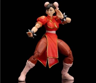 ACTIONFIGUR CHUN-LI RED - ULTRA STREET FIGHTER II THE FINAL CHALLENGER EU