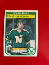 1982-83 O-Pee-Chee set break OPC #167 Craig Hartsburg Minnesota North Stars NRMT