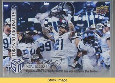 2024 Upper Deck All-Sports Game Dated Moments CFL Toronto Argonauts READ 1ra4