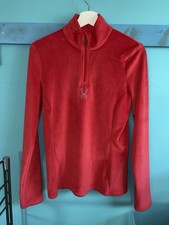 Spyder Shimmer Bug Donna 1/2 Zip Mid Layer Taglia Medium Ski Thermal Premium