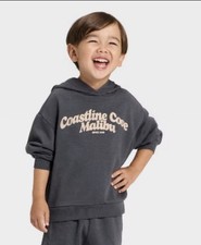 Grayson Threads Kids Unisex Malibu Hoodie Gray Kids Size 5T NWOT Gray