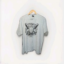 Vintage 90s Fruit Of The Loom Best Sturgis 1994 South Dakota Shirt Size XL