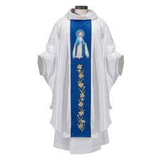 Chasuble Our Lady of Grace Vestment Clergy Apparel Church Supplies New
