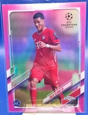 2020-21 Topps Chrome UCC Soccer Pink Refractor 153/175 Malik Tillman Rookie Card. rookie card picture