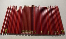Red Assorted Drawing Checking Pencils - 44 Count