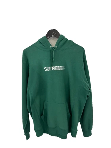 Sweat à capuche Supreme Green Motion Logo