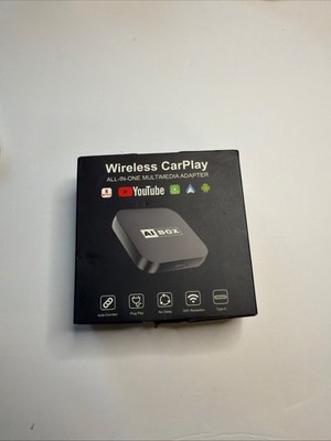 AI BOX CarPlay Adapter Auto-Connect Plug Play No Delay WiFi Type-C