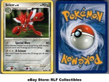 2008 Pokemon, D&P Majestic Dawn, #29/100 Scizor, Rare