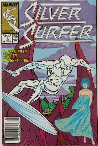 Silver Surfer  Vol 3 #2~ Marvel Comics ~ Vintage ~ 1987 ~ Return to Zenn-La