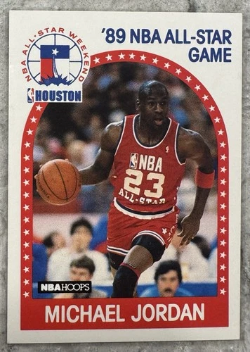 1989-90 NBA Hoops - All-Star Game Michael Jordan #21