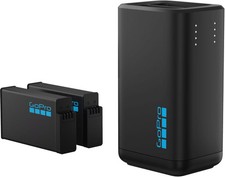 GoPro - Dual Battery Charger 2 Enduro Batteries for MAX2 - Black
