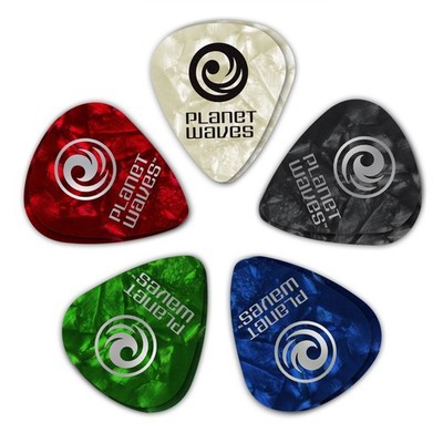 D'Addario 1CAP2-10 Celluloid Picks 0,5 mm 10-Pack light - Plektren Set