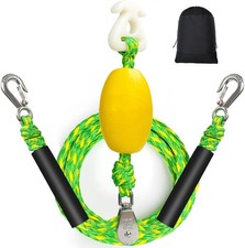 Self Centering Boat Tow Harness for Tubing, Boat Tow Rope Harness with Pulley an